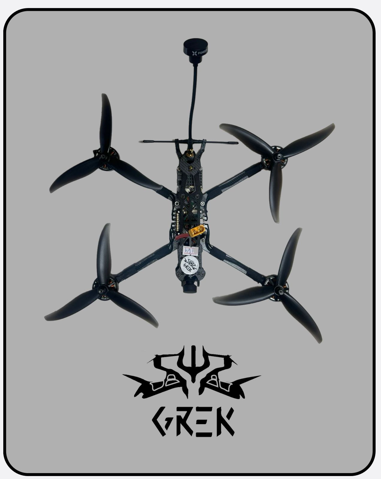 FPV Дрон 7 дюймів GREK (433 mhz)